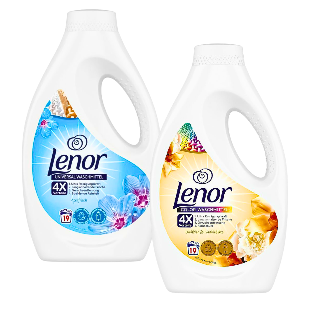 lenor płyn do prania, płyn do płukania , niemiecki lenor, lenor płyn