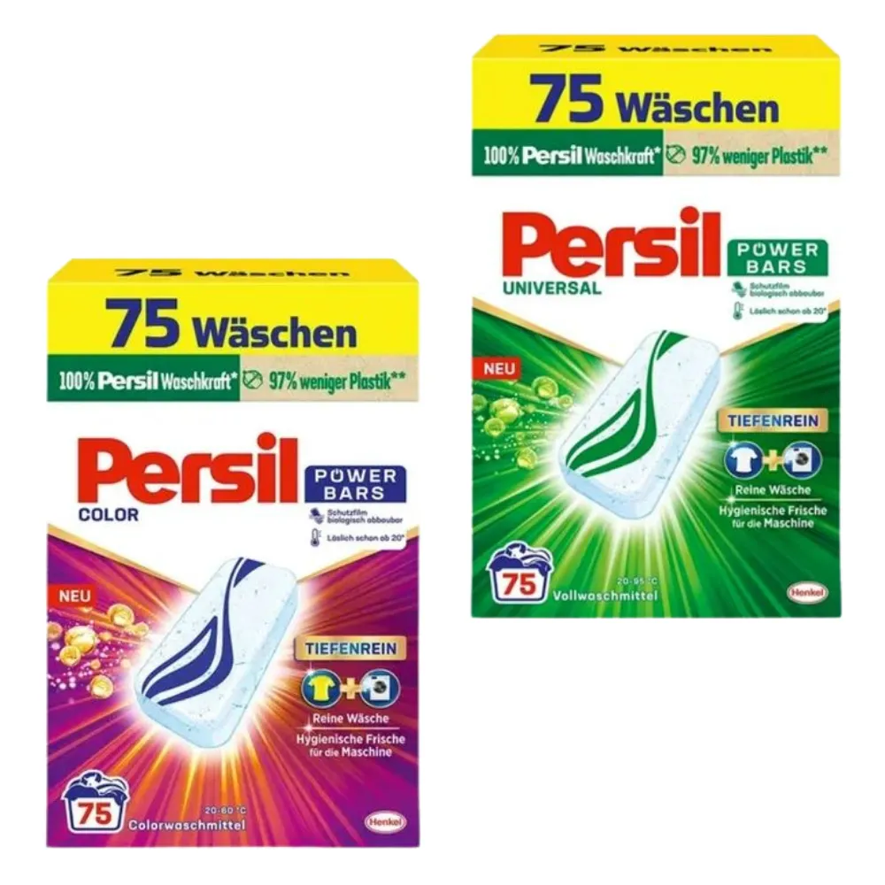 Persil, persil kapsułki do prania, persil power bars, persil żel do prania