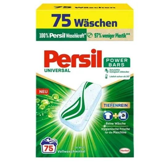 Persil, persil kapsułki do prania, persil power bars, persil żel do prania