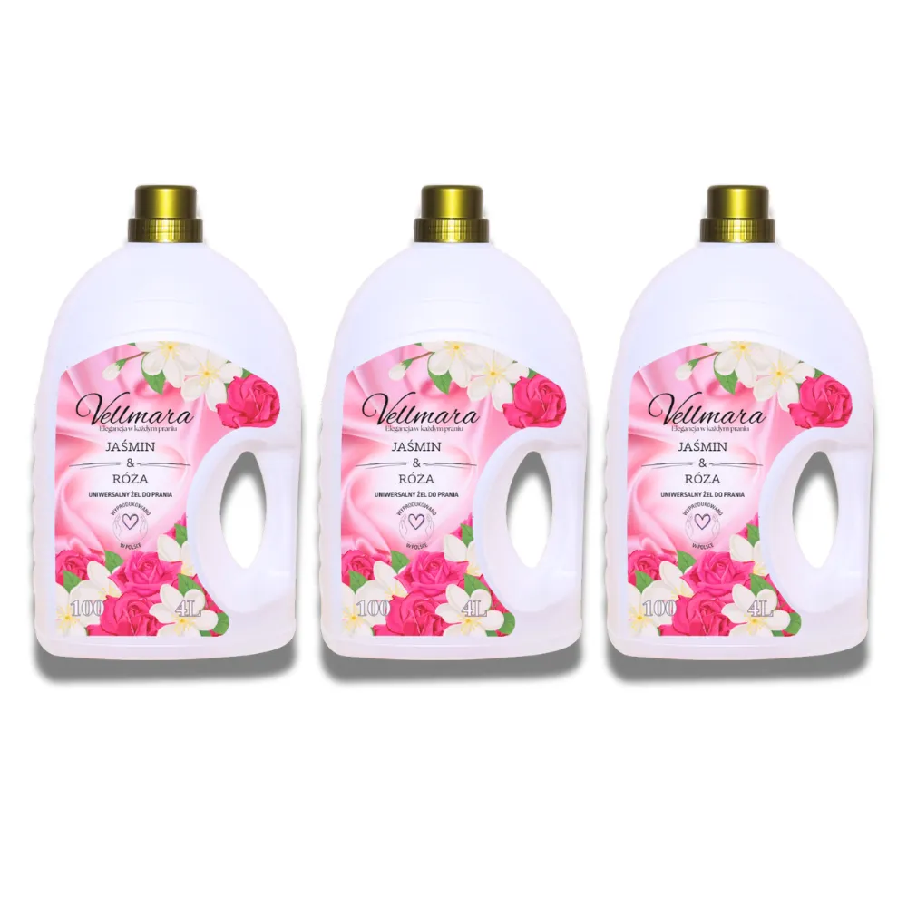vellmara, żel do prania vellmara, perfumowany żel do prania, róża jaśmin , żel vellmara , vellmara żel