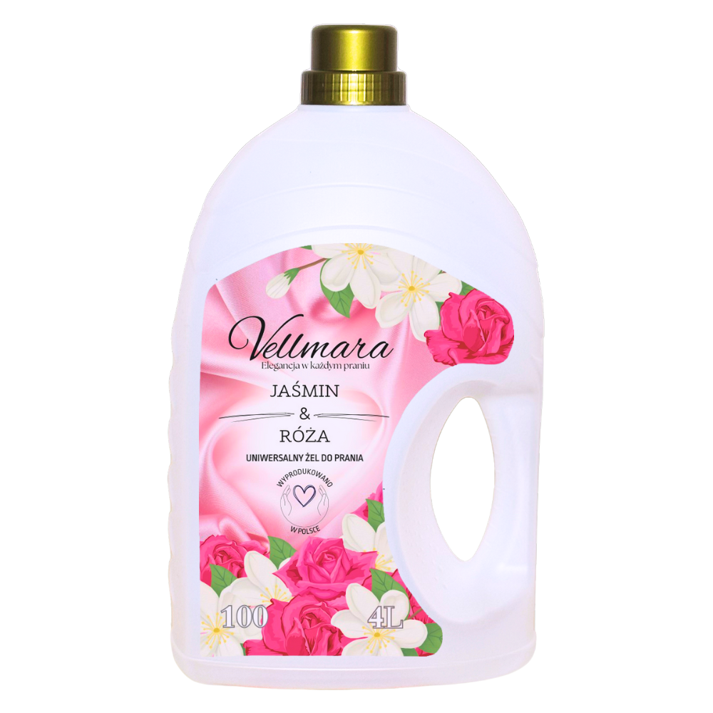 vellmara, żel do prania vellmara, perfumowany żel do prania, róża jaśmin , żel vellmara , vellmara żel