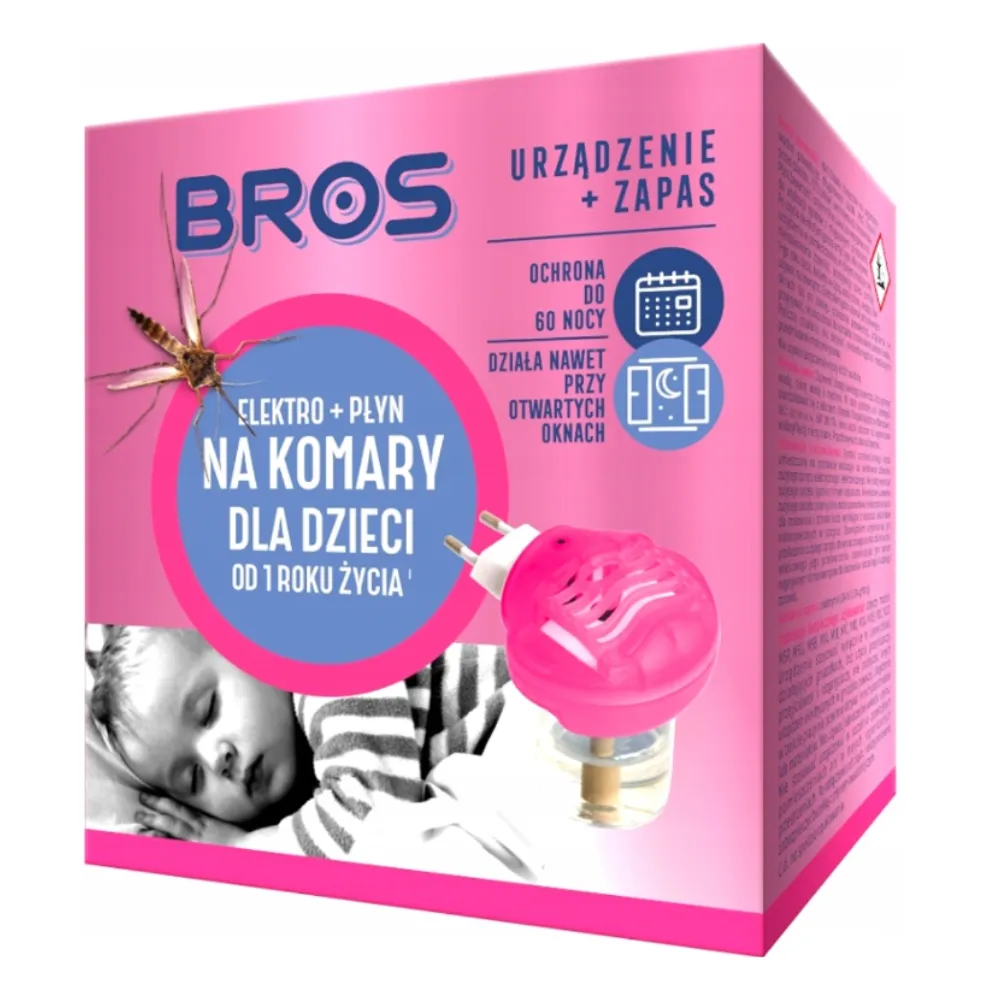 bros elektro, płyn na komary bros, bros