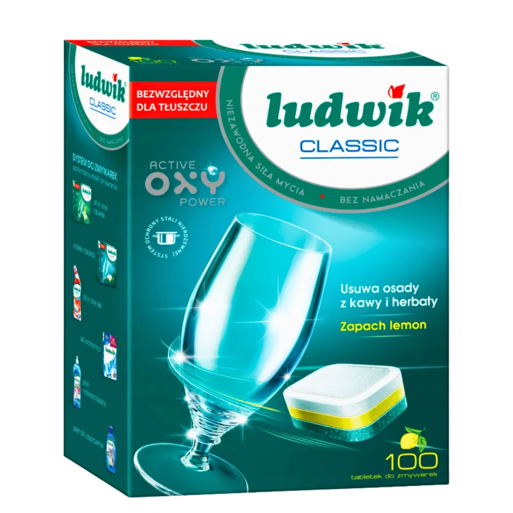 Ludwik tabletki do zmywarki , ludwik , ludwik płyn do mycia naczyń