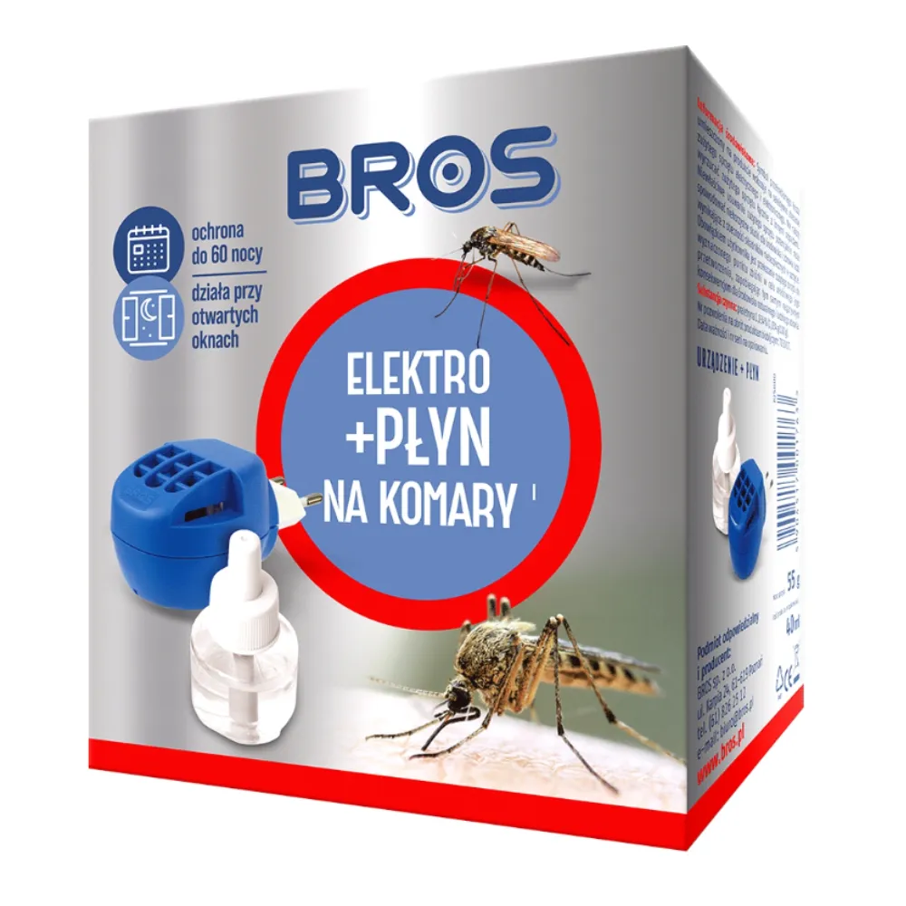 bros elektro, płyn na komary bros, bros