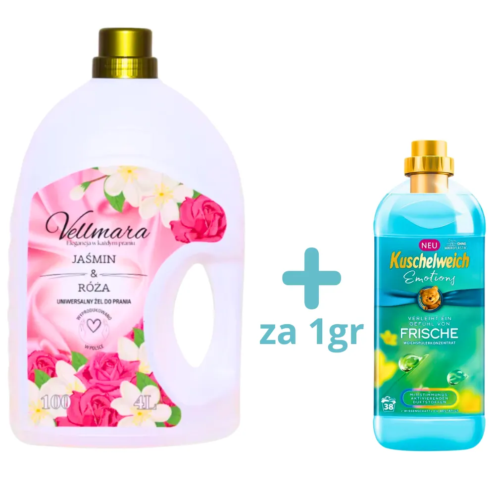 vellmara, żel do prania, kwiatowy żel do prania , softlan , płyn do płukania softlan