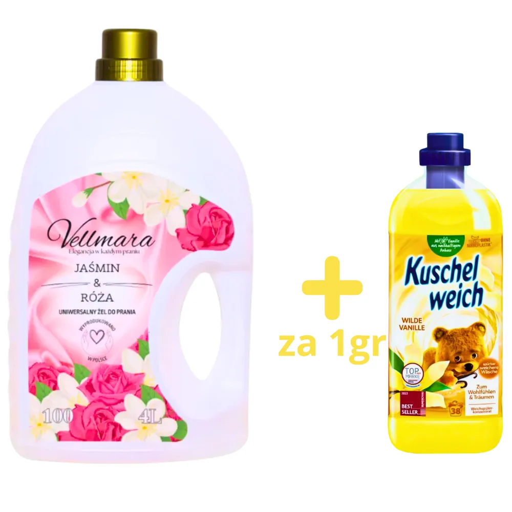 vellmara, żel do prania, kwiatowy żel do prania , softlan , płyn do płukania softlan