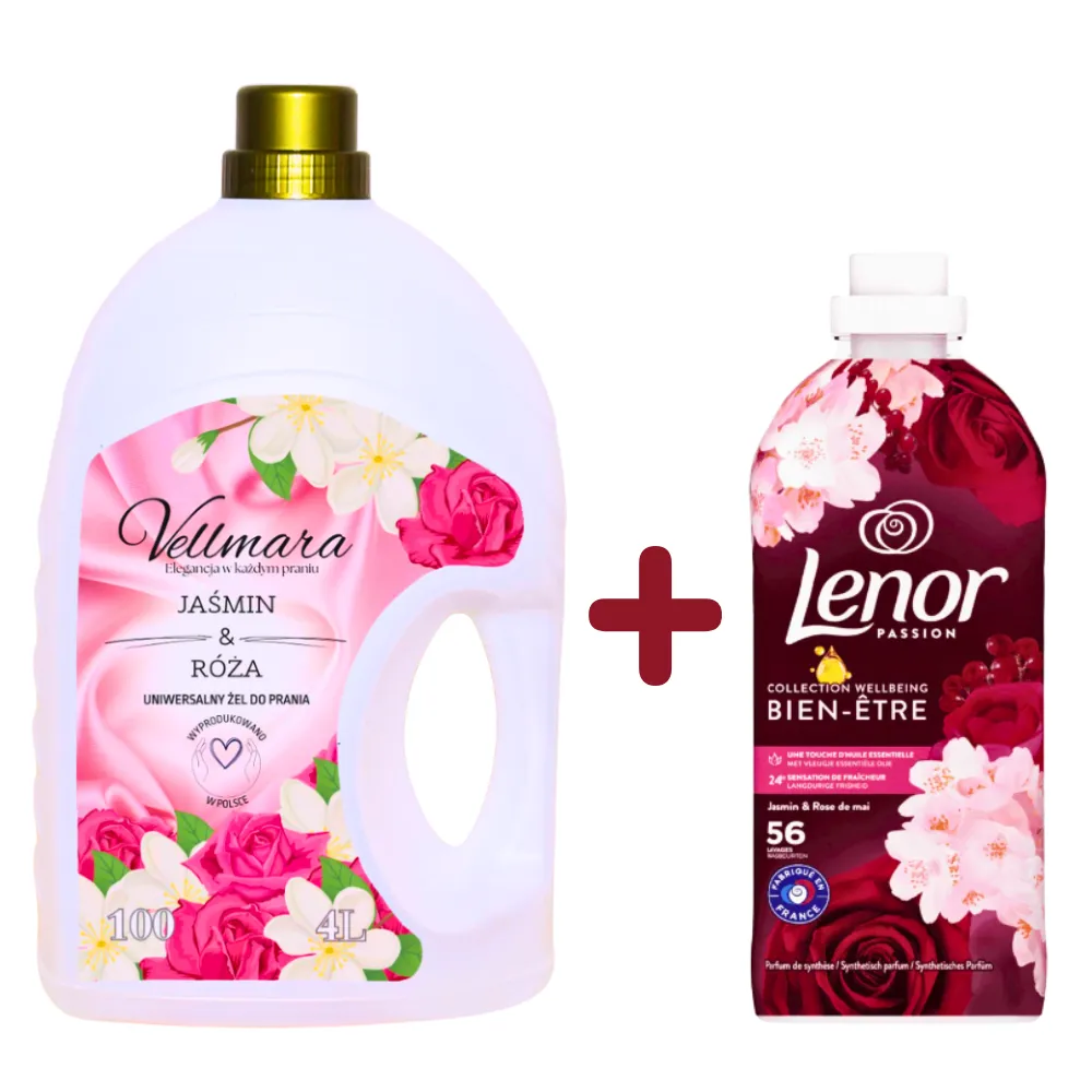vellmara, żel do prania, kwiatowy żel do prania , softlan , płyn do płukania softlan