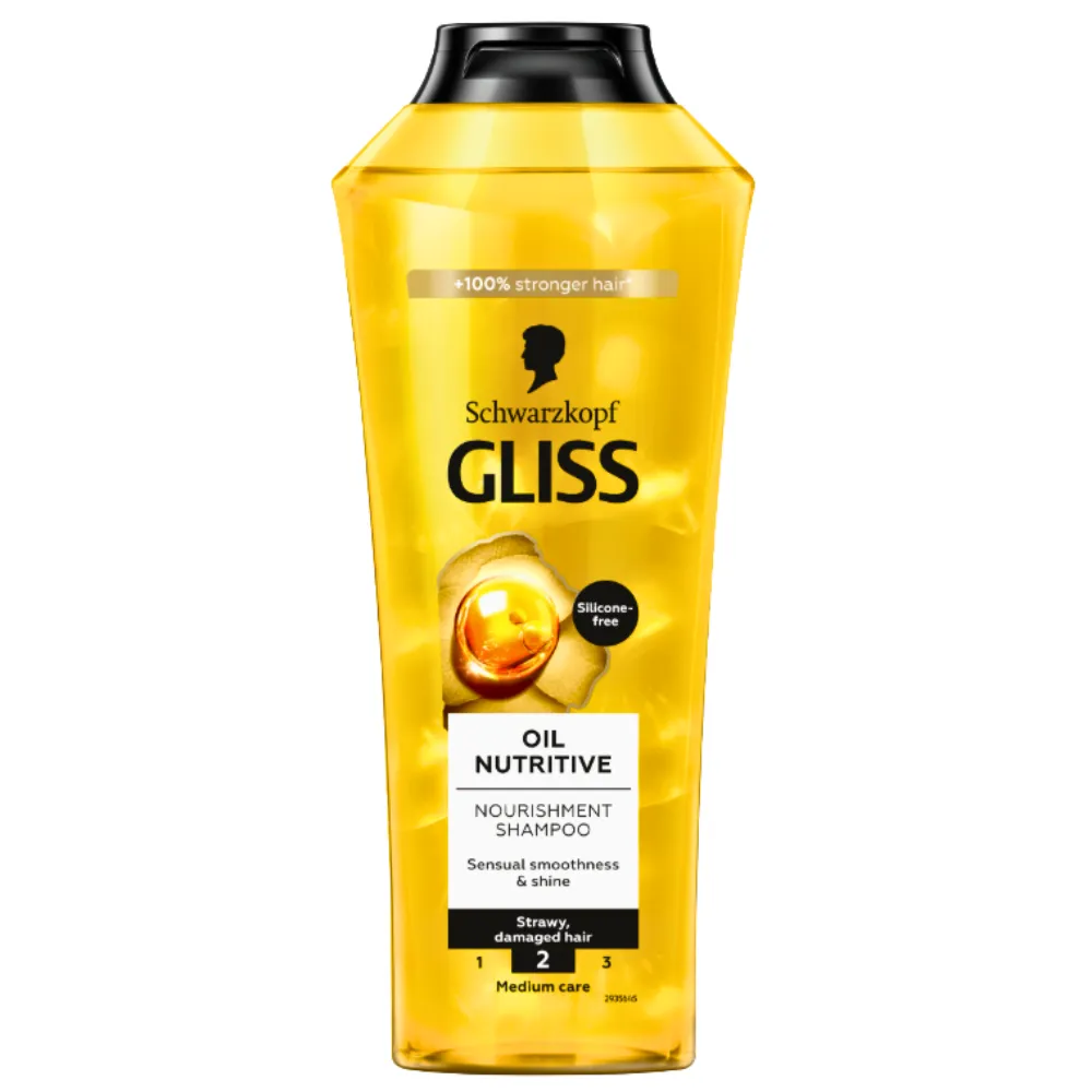 gliss szampon z olejkiem, gliss kur szampon, szampon do włosów , szampon odżywczy, szampon z olejkiem
