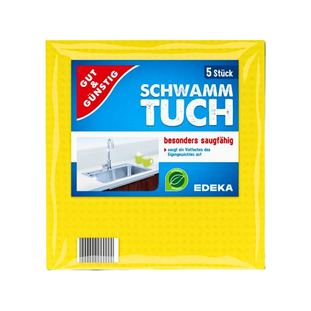 Ściereczki gąbczaste