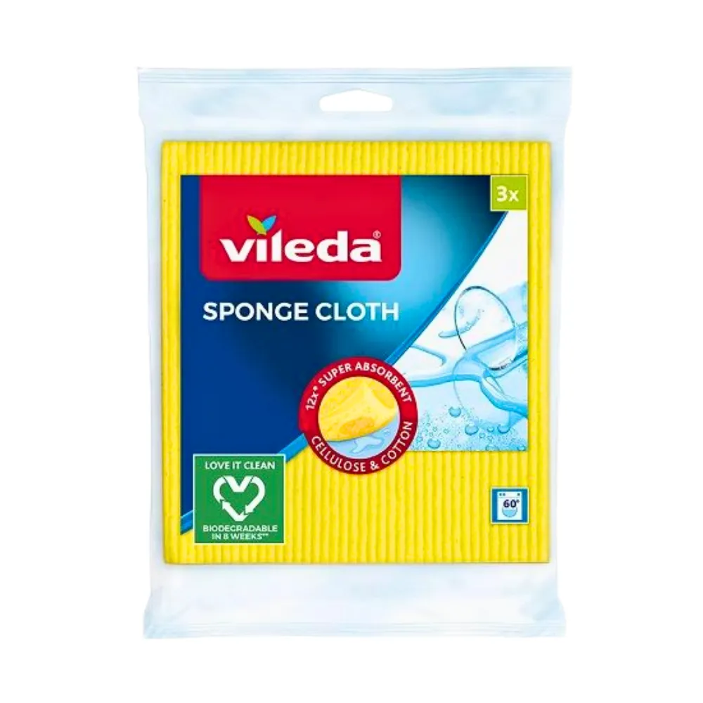vileda ściereczki gąbczaste